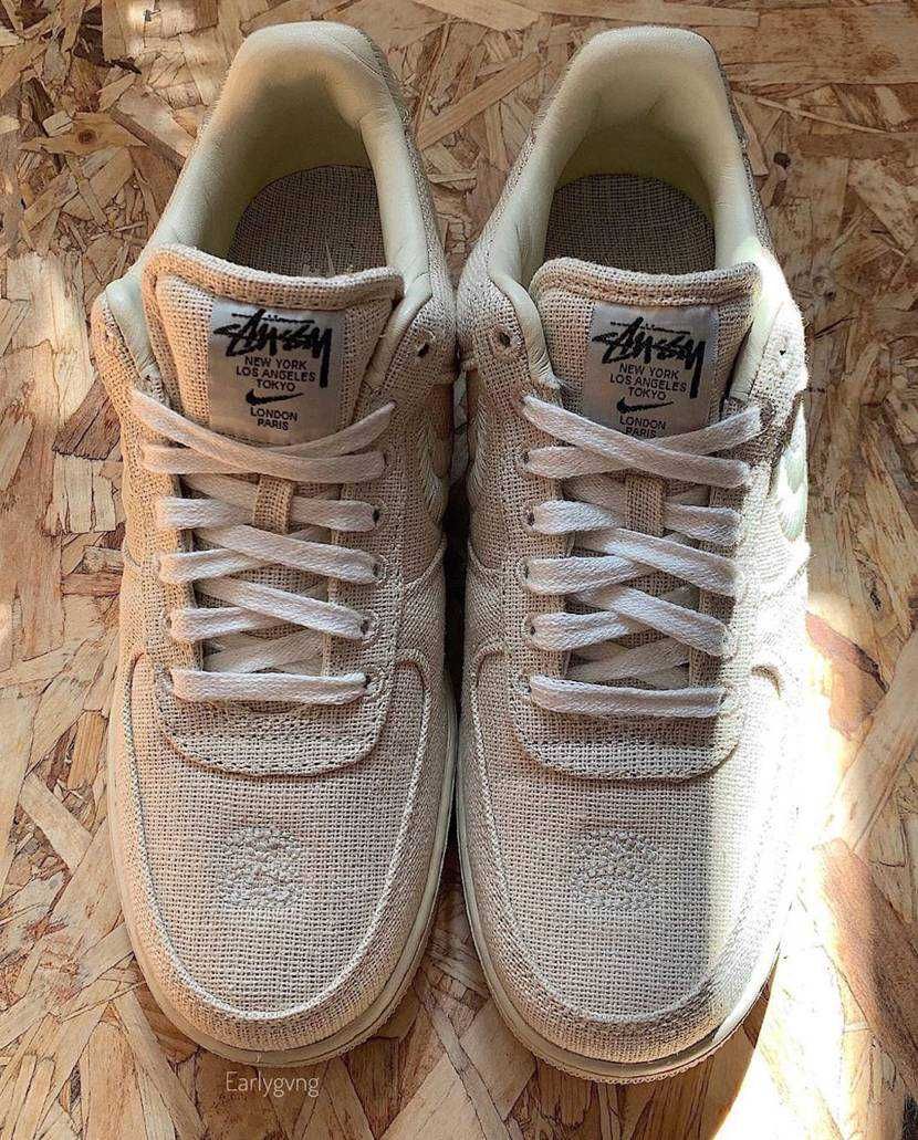【スニダンで購入可】STUSSY × NIKE AIR FORCE 1 LOW 2COLORS 抽選/定価/販売店舗まとめ 62枚目