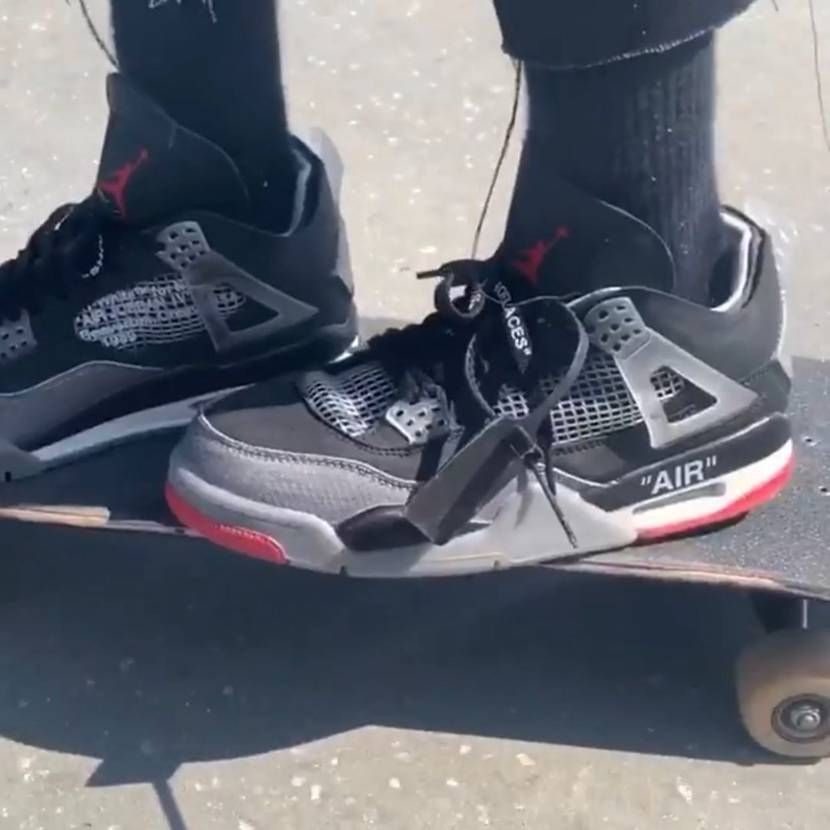 【9・10月発売噂】OFF-WHITE × NIKE AIR JORDAN 4 "BRED" 抽選/定価/販売店舗まとめ