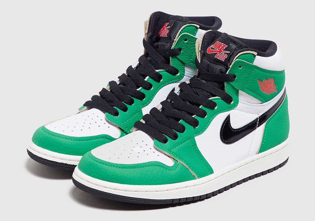 【スニダンで購入可】NIKE AIR JORDAN 1 HIGH OG LUCKY GREEN/WHITE-SAIL-BLACK  抽選/定価/販売店舗まとめ 8枚目