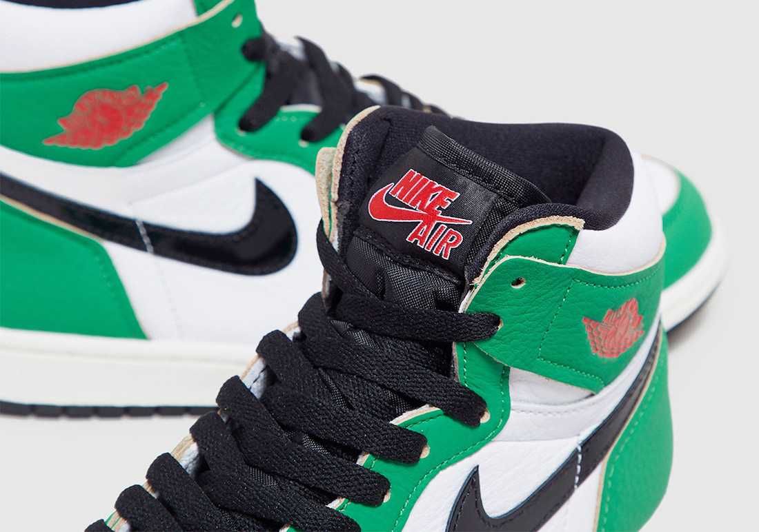 【スニダンで購入可】NIKE AIR JORDAN 1 HIGH OG LUCKY GREEN/WHITE-SAIL-BLACK  抽選/定価/販売店舗まとめ 9枚目