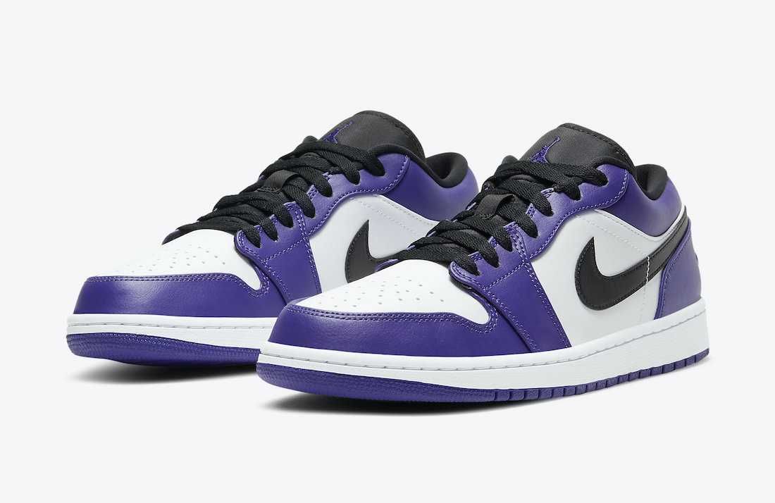 【近日発売】NIKE AIR JORDAN 1 LOW "COURT PURPLE" 抽選/定価/販売店舗まとめ