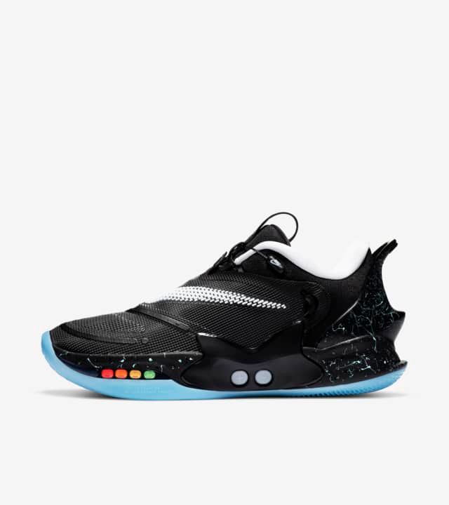【スニダンで購入可】9/3発売 NIKE ADAPT BB 2.0 "BLACK MAG" 抽選/定価/販売店舗まとめ 2枚目