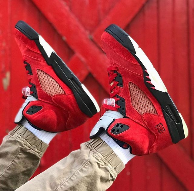 【2021年4月10日発売予定】NIKE AIR JORDAN 5 "RED SUEDE" 抽選/定価/販売店舗まとめ