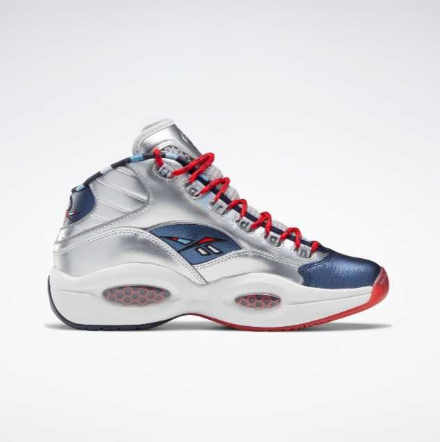 【スニダンで購入可】9/4発売 REEBOK HARDEN QUESTION MID SHOES "MATTE SILVER" 抽選/定価/販売店舗まとめ 5枚目