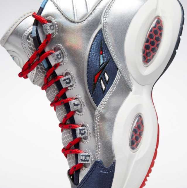 【スニダンで購入可】9/4発売 REEBOK HARDEN QUESTION MID SHOES "MATTE SILVER" 抽選/定価/販売店舗まとめ 6枚目