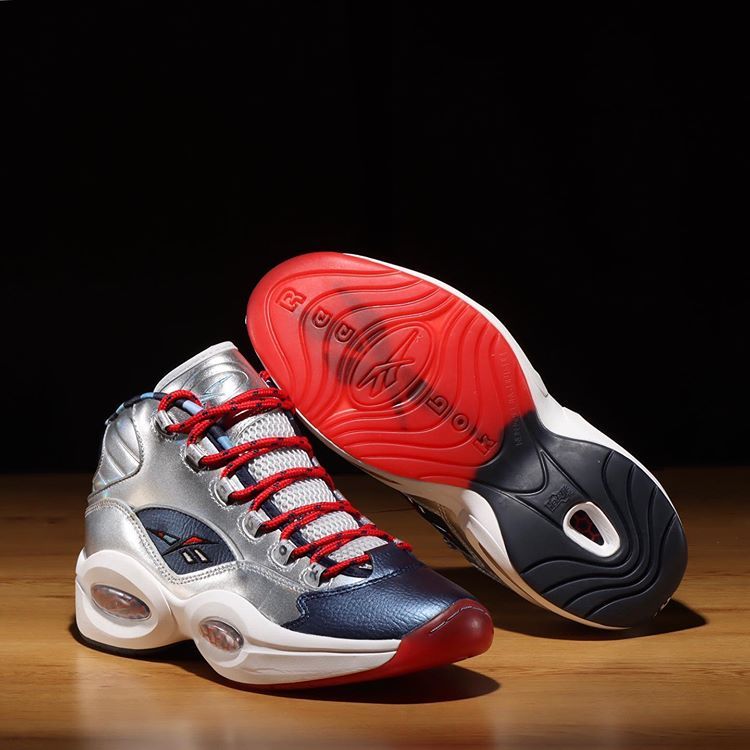 【スニダンで購入可】9/4発売 REEBOK HARDEN QUESTION MID SHOES "MATTE SILVER" 抽選/定価/販売店舗まとめ 3枚目