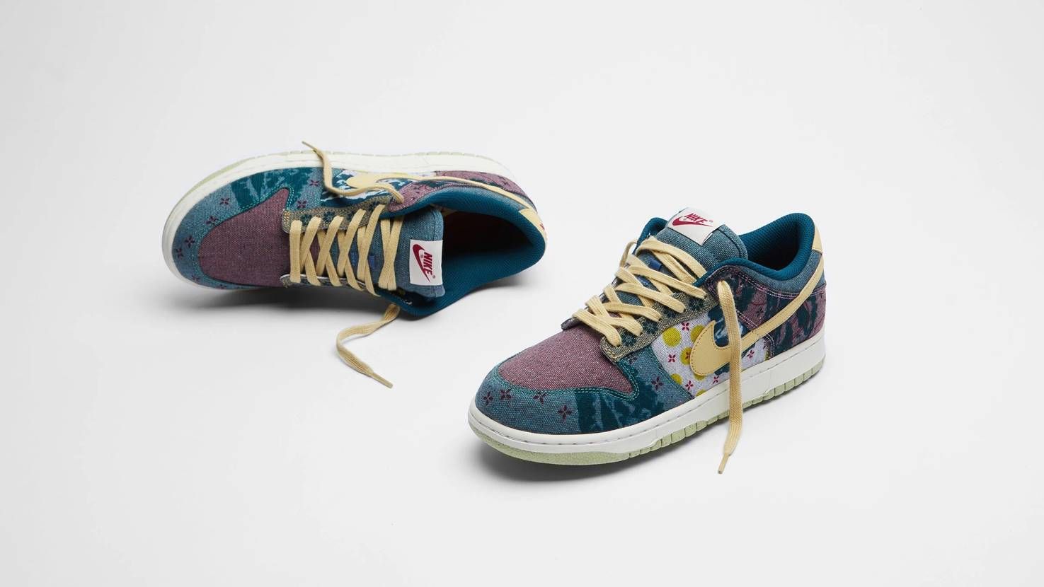 【スニダンで購入可】9/10発売 NIKE DUNK LOW "COMMUNITY GARDEN" 抽選/定価/販売店舗あり 5枚目