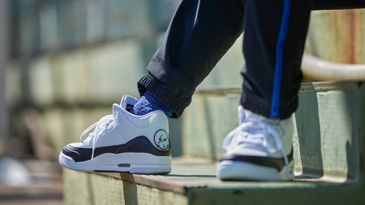 【スニダンで購入可】FRAGMENT ×  NIKE AIR JORDAN 3 "WHITE/BLACK" 抽選/定価/販売店舗まとめ 3枚目
