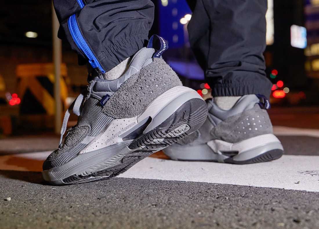 【スニダンで購入可】FRAGMENT × JORDAN AIR CADENCE "PARTICLE GREY" 抽選/定価/販売店舗まとめ 2枚目