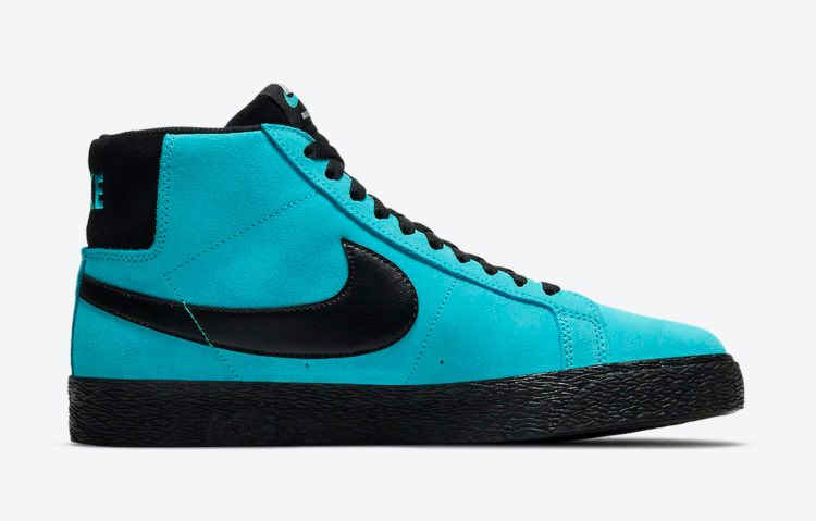【スニダンで購入可】10/10発売 NIKE SB ZOOM BLAZER MID "BALTIC BLUE" 抽選/定価/販売店舗まとめ 4枚目