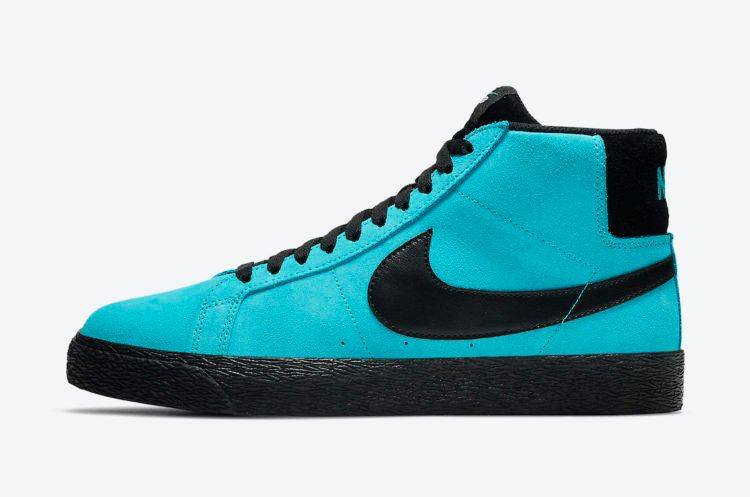【スニダンで購入可】10/10発売 NIKE SB ZOOM BLAZER MID "BALTIC BLUE" 抽選/定価/販売店舗まとめ 3枚目
