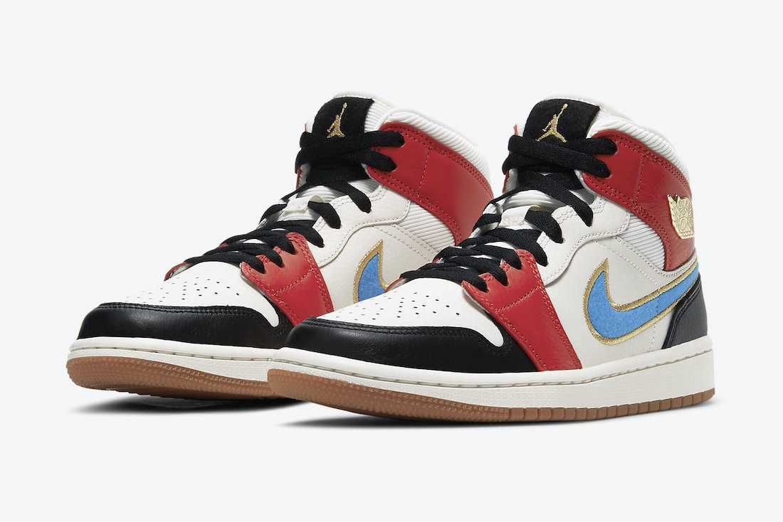 【新色公開】NIKE AIR JORDAN 1 MID "METALLIC GOLD HARDWARE" 抽選/定価/販売店舗まとめ