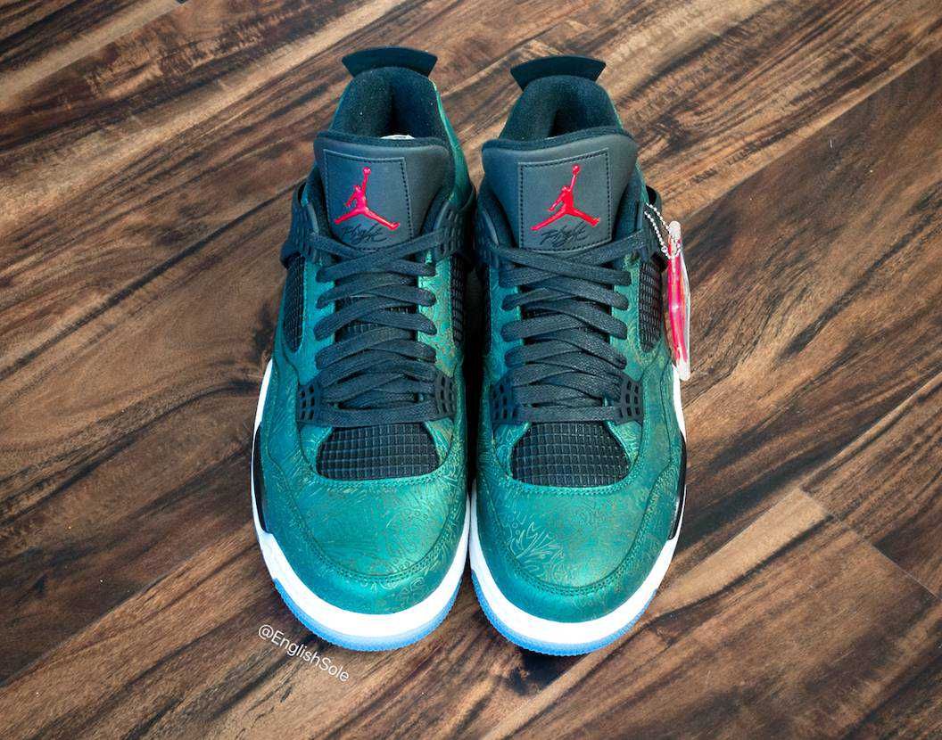 【リーク】NIKE AIR JORDAN 4 "GREEN LASER" 抽選/定価/販売店舗まとめ 2枚目