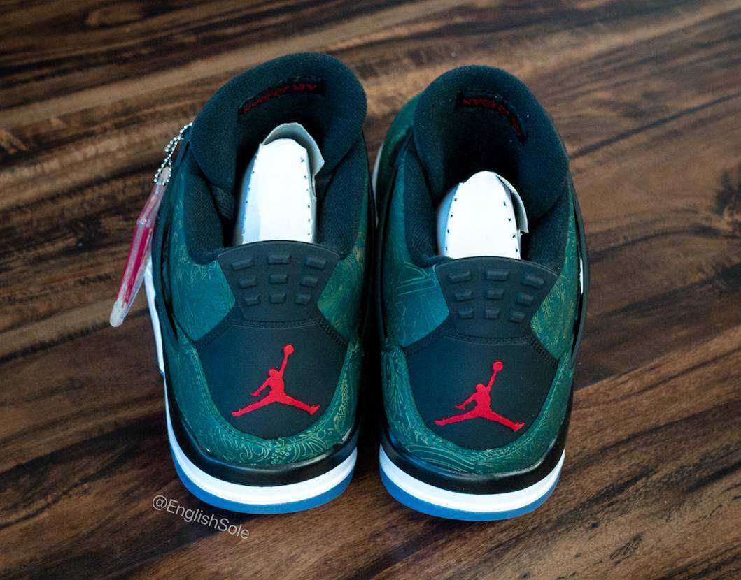 【リーク】NIKE AIR JORDAN 4 "GREEN LASER" 抽選/定価/販売店舗まとめ 4枚目