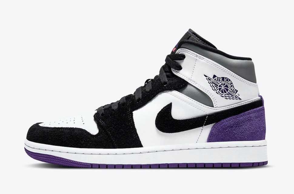 【新色公開】NIKE AIR JORDAN 1 MID SE "VARSITY PURPLE" 抽選/定価/販売店舗まとめ 2枚目