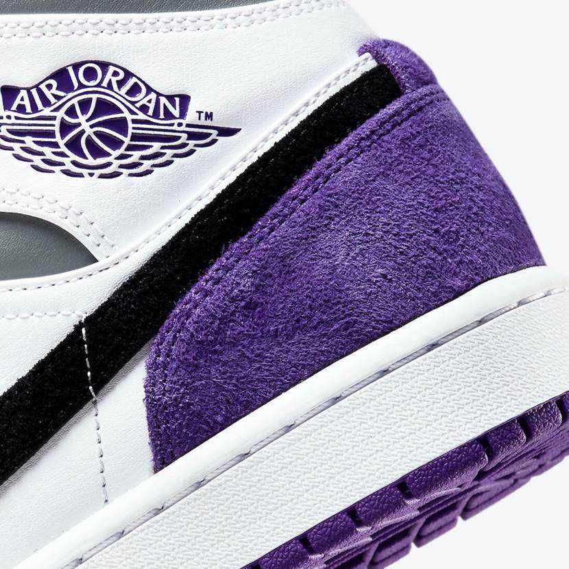 【新色公開】NIKE AIR JORDAN 1 MID SE "VARSITY PURPLE" 抽選/定価/販売店舗まとめ 5枚目