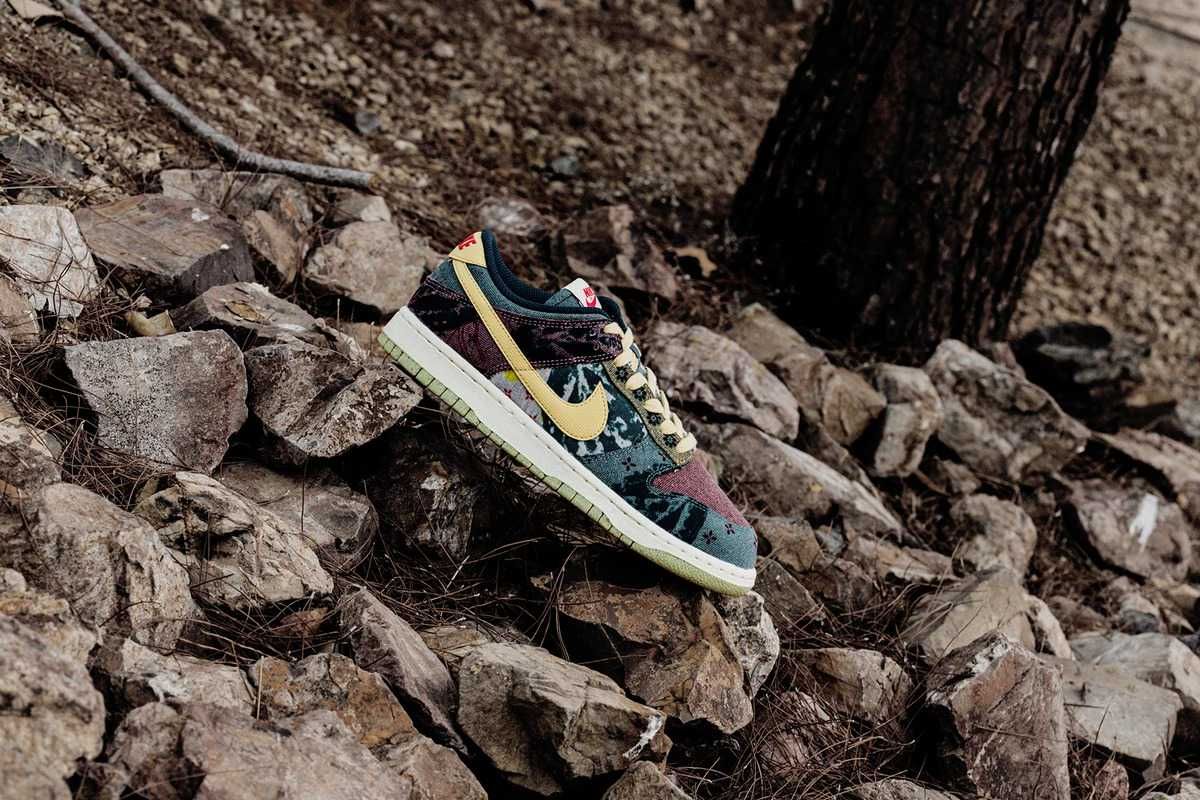 【スニダンで購入可】9/10発売 NIKE DUNK LOW "COMMUNITY GARDEN" 抽選/定価/販売店舗あり 2枚目
