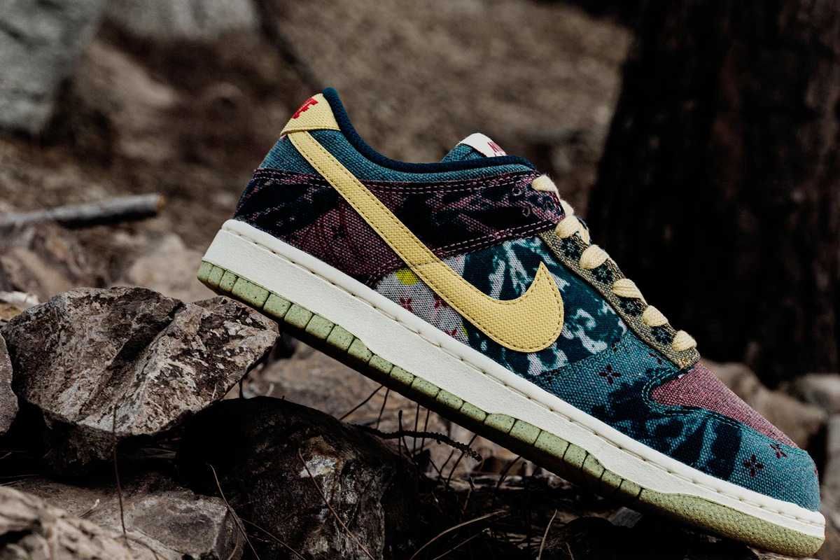 【スニダンで購入可】9/10発売 NIKE DUNK LOW "COMMUNITY GARDEN" 抽選/定価/販売店舗あり 3枚目