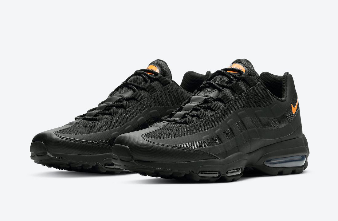 【新色公開】NIKE AIR MAX 95 ULTRA "BLACK/ORANGE" 抽選/定価/販売店舗まとめ