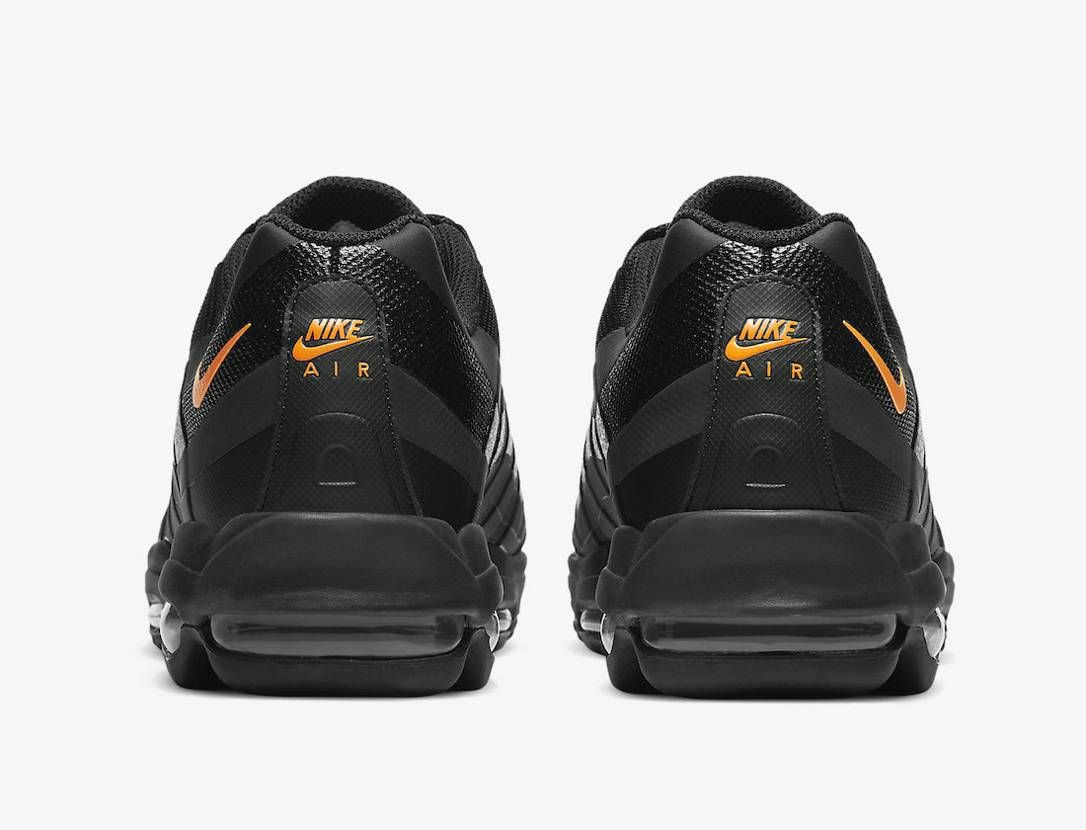 【新色公開】NIKE AIR MAX 95 ULTRA "BLACK/ORANGE" 抽選/定価/販売店舗まとめ 4枚目