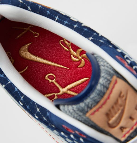 【スニダンで購入可】DENHAM × NIKE AIR MAX 1 "BLUE VOID" 抽選/定価/販売店舗まとめ 4枚目