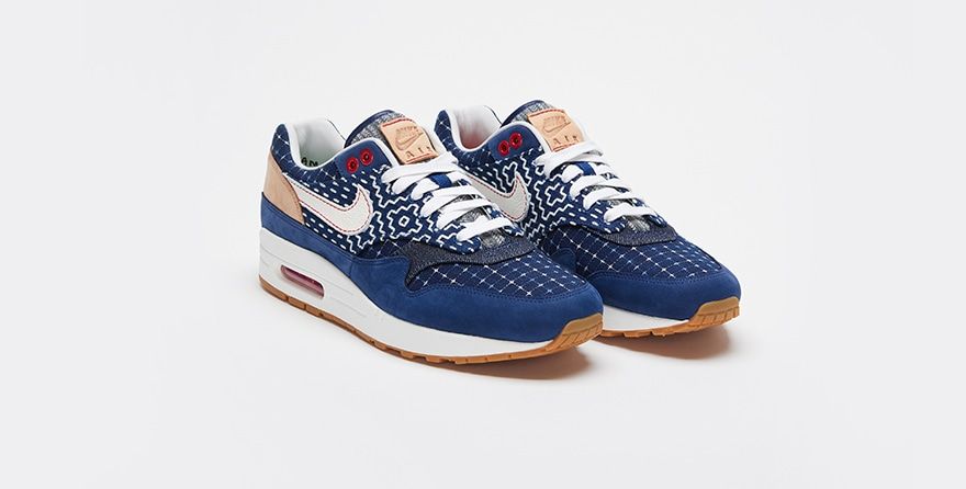 【スニダンで購入可】DENHAM × NIKE AIR MAX 1 "BLUE VOID" 抽選/定価/販売店舗まとめ 3枚目