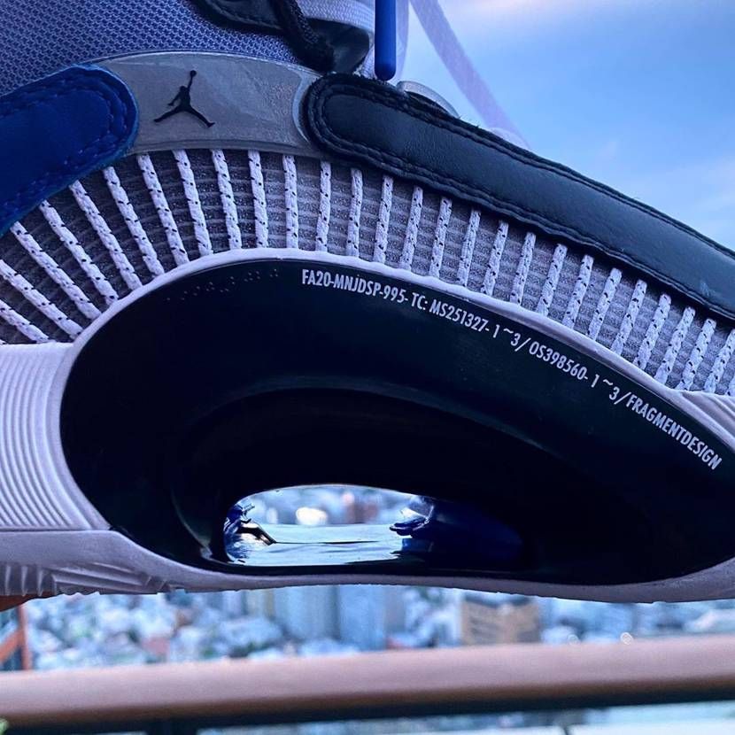 【スニダンで購入可】FRAGMENT × NIKE AIR JORDAN 35 "BASE GREY" 抽選/定価/販売店舗まとめ 11枚目