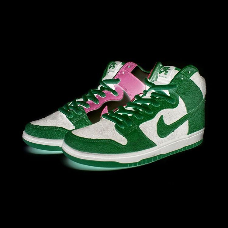 【スニダンで購入可】NIKE SB DUNK HIGH PRO PRM "INVERT CELTICS" 抽選/定価/販売店舗まとめ 7枚目