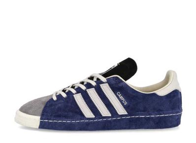 Adidas Campus 80s Sh Recouture Consortium Dkblue Cwhite Cblackを買うならスニーカーダンク Adidas Campus 80s Sh Recouture Consortium Dkblue Cwhite Cblackを買うならスニーカーダンク