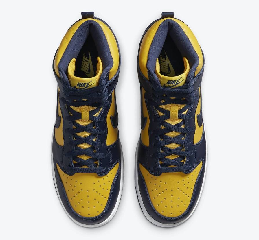 【販売リンクあり】9/23発売 NIKE DUNK HIGH "MICHIGAN" 抽選/定価/販売店舗まとめ 8枚目