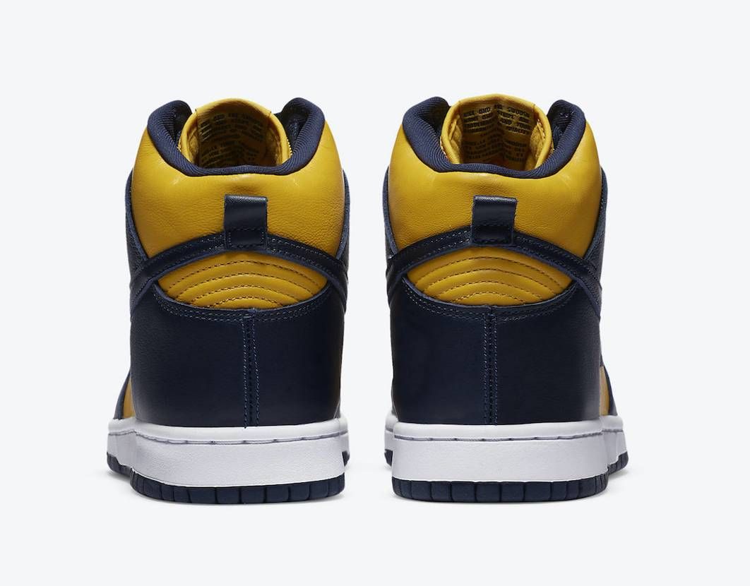 【販売リンクあり】9/23発売 NIKE DUNK HIGH "MICHIGAN" 抽選/定価/販売店舗まとめ 9枚目