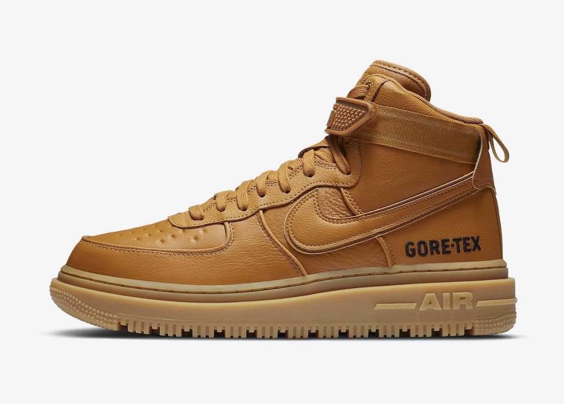 【新色公開】NIKE AIR FORCE 1 GORE-TEX BOOT "WHEAT" "MEDIUM OLIVE" 抽選/定価/販売店舗まとめ