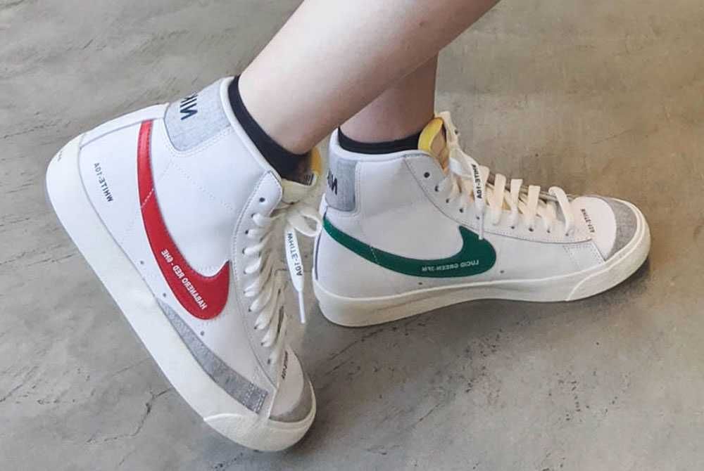 【スニダンで購入可】9/21発売 NIKE WMNS  BLAZER MID 77 "SWATCH" 2 CLORS 抽選/定価/販売店舗まとめ 4枚目