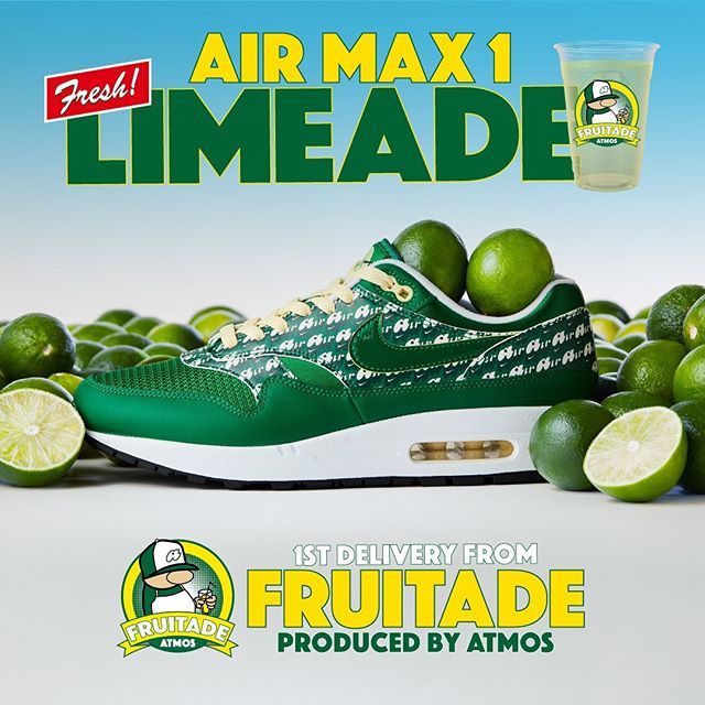 【スニダンで購入可】9/19発売 NIKE AIR MAX 1 PRM "LIMEADE" 抽選/定価/販売店舗まとめ