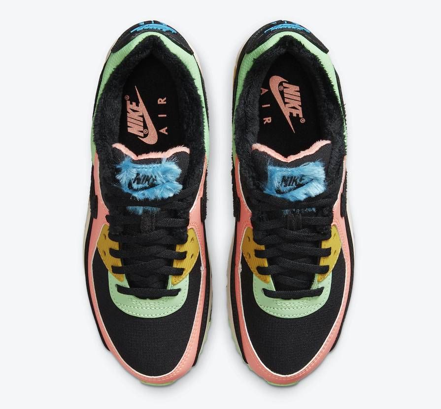 【近日発売】Nike Wmns Air Max 90 "Atomic Pink Solar Flare" 抽選/定価/販売店舗まとめ 3枚目
