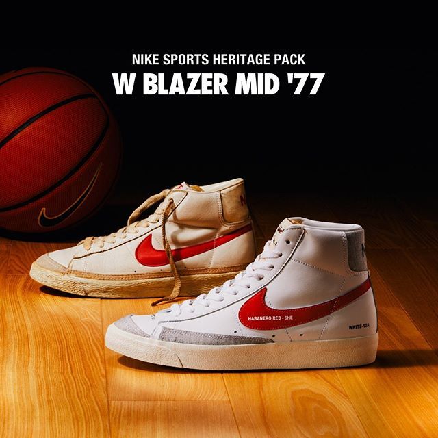 【スニダンで購入可】9/21発売 NIKE WMNS  BLAZER MID 77 "SWATCH" 2 CLORS 抽選/定価/販売店舗まとめ 2枚目