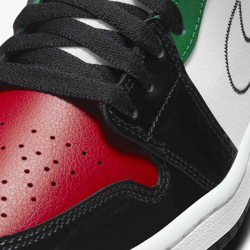 【スニダンで購入可】 NIKE WMNS AIR JORDAN 1 MID SE "MULTI COLOR" 抽選/定価/販売店舗まとめ 8枚目