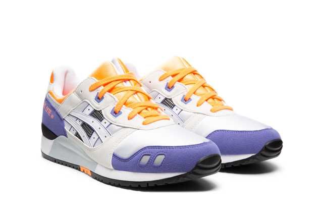 【販売リンクあり】9/25発売 ASICS GEL-LYTE III OG "WHITE/PURPLE" 抽選/定価/販売店舗まとめ 2枚目