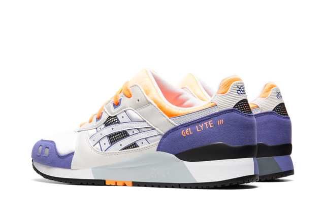 【販売リンクあり】9/25発売 ASICS GEL-LYTE III OG "WHITE/PURPLE" 抽選/定価/販売店舗まとめ 4枚目