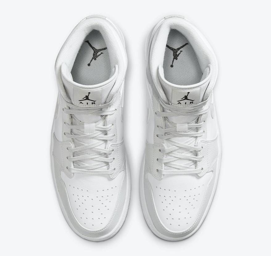 【新色公開】NIKE AIR JORDAN 1 MID "GREY CAMO" 抽選/定価/販売店舗まとめ 3枚目