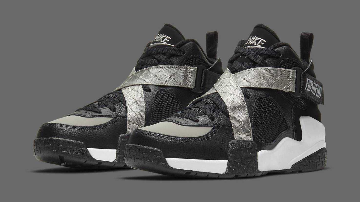【販売リンクあり】9/30発売 NIKE AIR RAID BLACK/GREY-WHITE 抽選/定価/販売店舗まとめ 2枚目