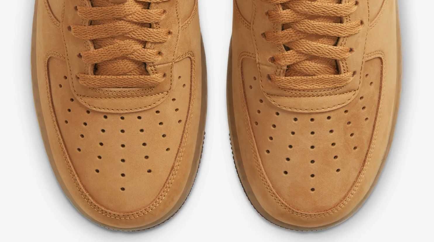 【スニダンで購入可】 NIKE AIR FORCE 1 LOW ”WHEAT MOCHA” 抽選/定価/販売店舗まとめ 4枚目