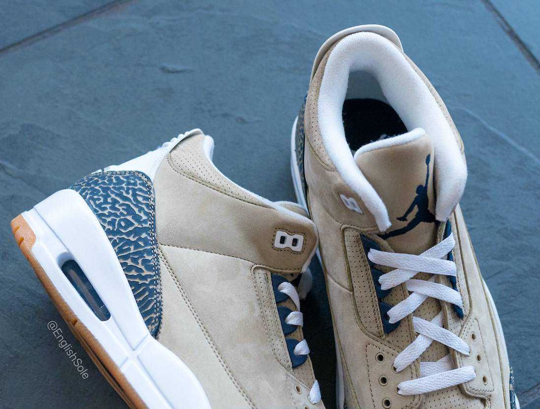 【リーク】NIKE AIR JORDAN 3 RETRO ”DENIM” ”KAHKI” 抽選/定価/販売店舗まとめ 11枚目