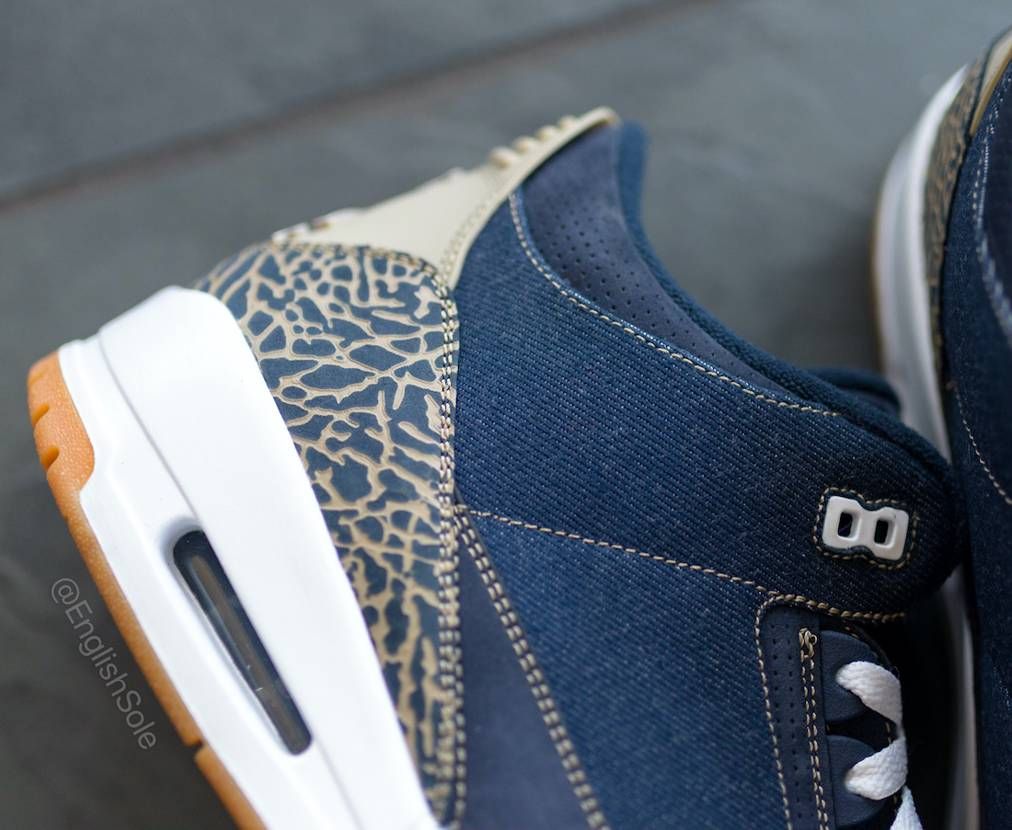 【リーク】NIKE AIR JORDAN 3 RETRO ”DENIM” ”KAHKI” 抽選/定価/販売店舗まとめ 5枚目