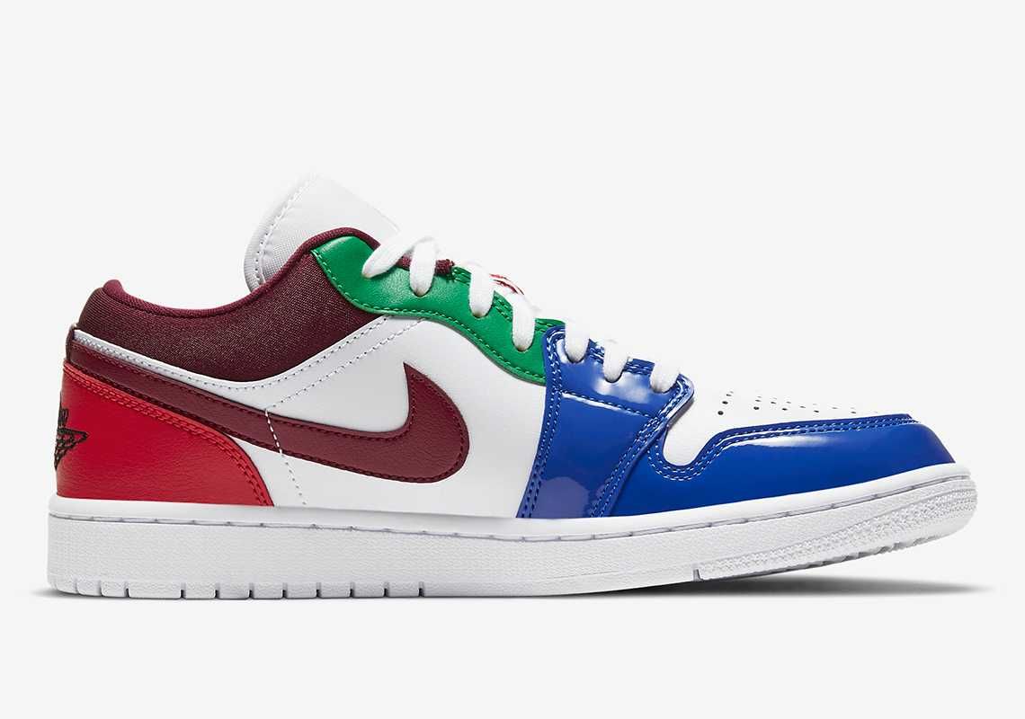 【スニダンで購入可】NIKE WMNS AIR JORDAN 1 LOW SE "MULTI COLOR" 抽選/定価/販売店舗まとめ 4枚目