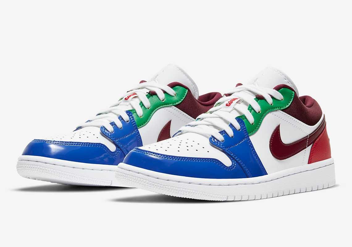 【スニダンで購入可】NIKE WMNS AIR JORDAN 1 LOW SE "MULTI COLOR" 抽選/定価/販売店舗まとめ 2枚目