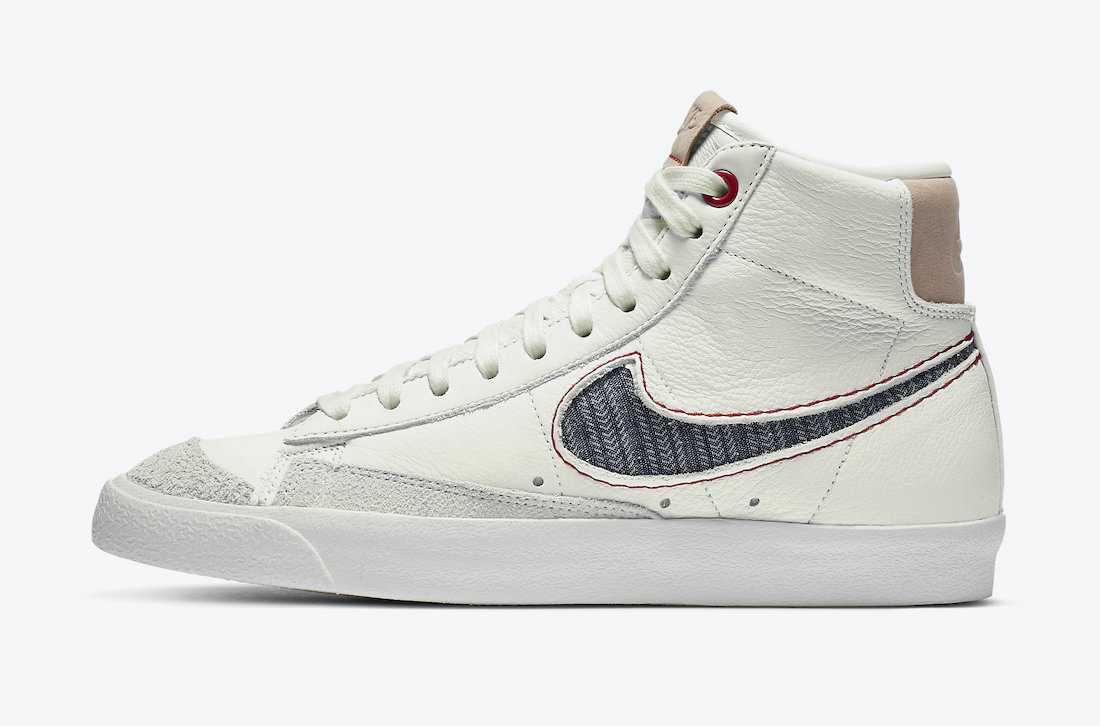 【スニダンで購入可】12/19発売 DENHAM × NIKE BLAZER MID  抽選/定価/販売店舗まとめ 4枚目