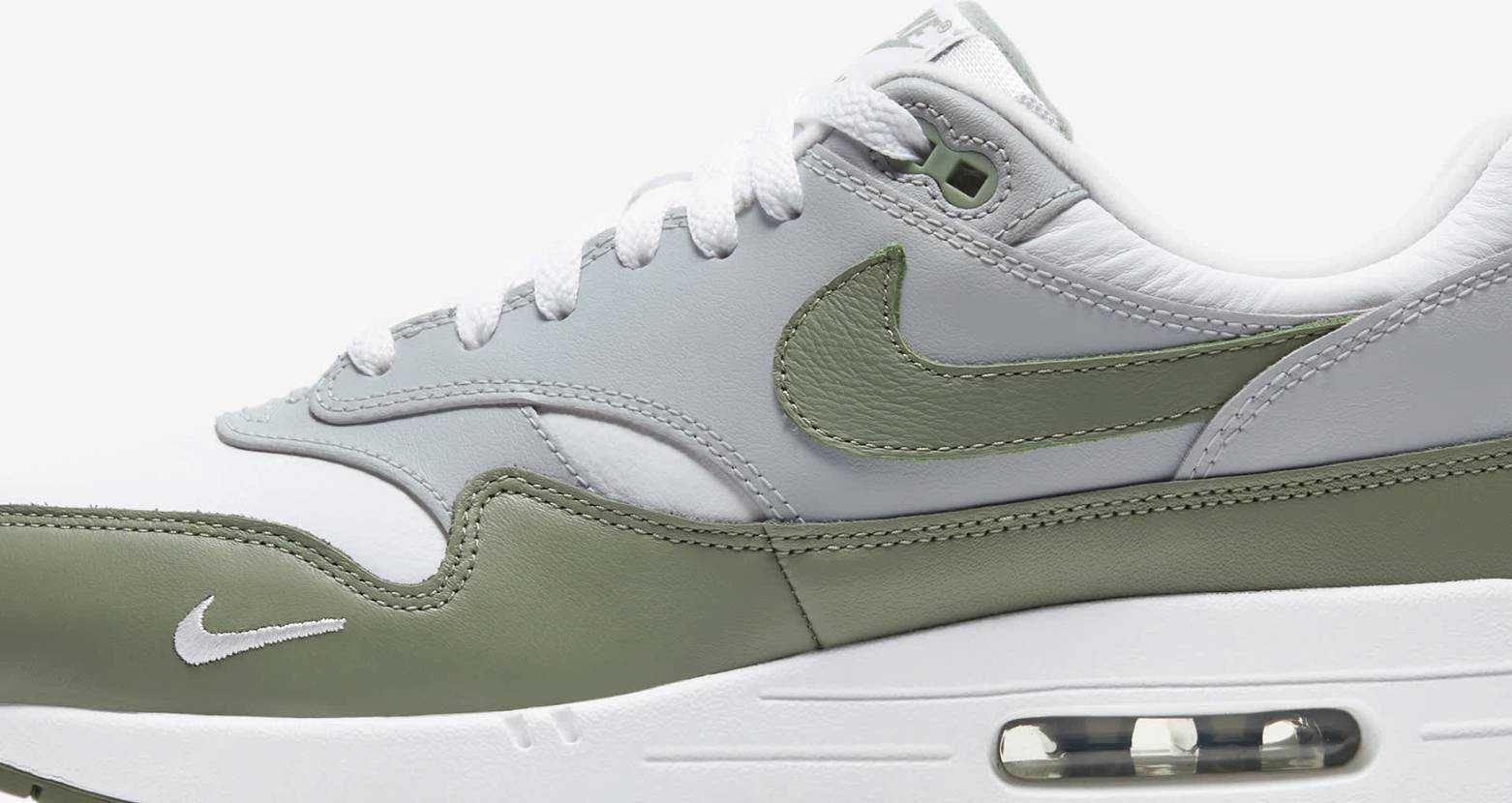 【スニダンで購入可】NIKE AIR MAX 1 ”SPIRAL SAGE” ”WOLF GREY”  抽選/定価/販売店舗まとめ 3枚目