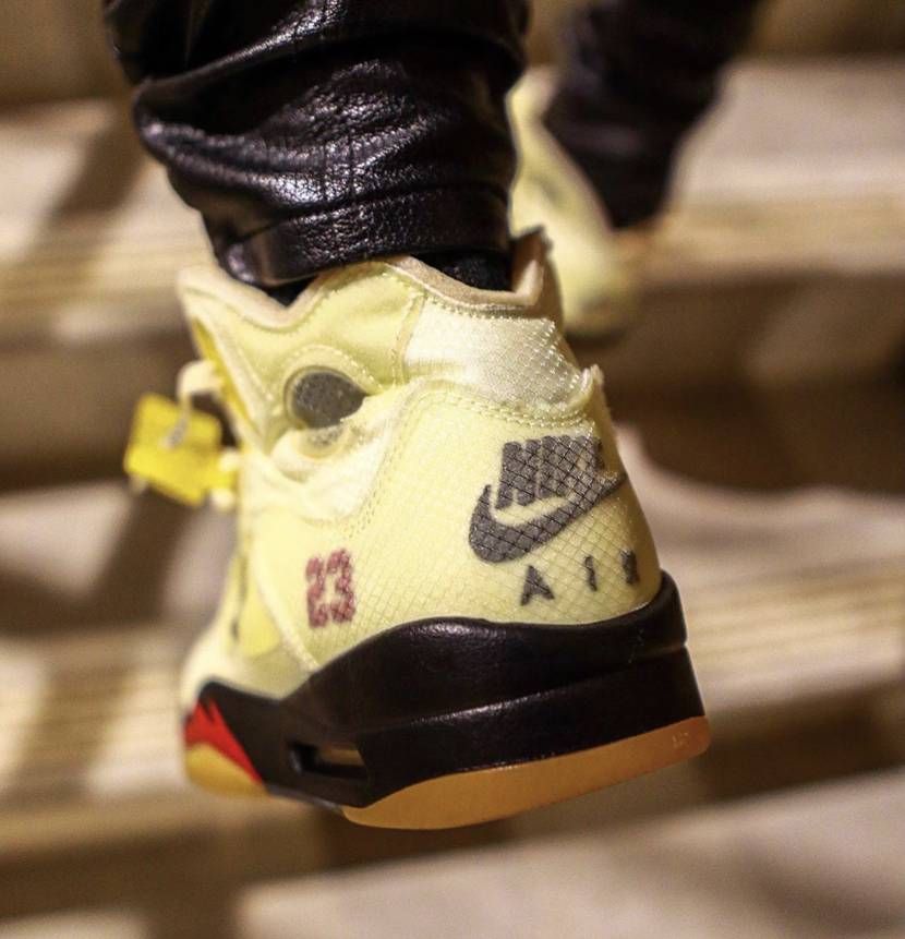 【スニダンで購入可】OFF-WHITE × NIKE AIR JORDAN 5 "SAIL" 抽選/定価/販売店舗まとめ 22枚目
