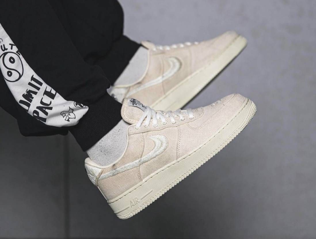 【スニダンで購入可】STUSSY × NIKE AIR FORCE 1 LOW 2COLORS 抽選/定価/販売店舗まとめ 40枚目